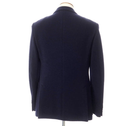 [Used] [Unused] Armani Collezioni Cotton Wool Jersey Jacket Navy [Size 46] [NVY] [A/W] [Condition Rank S] [Men&