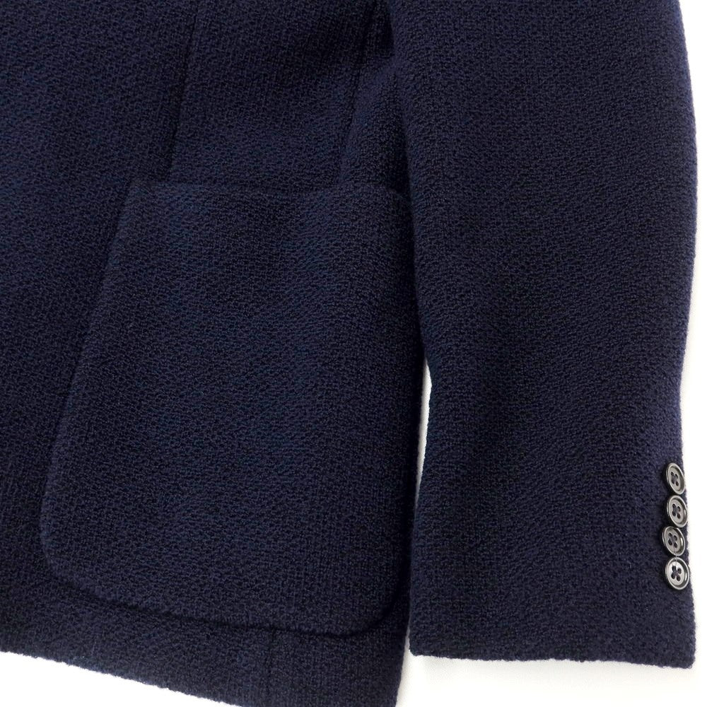 [Used] [Unused] Armani Collezioni Cotton Wool Jersey Jacket Navy [Size 46] [NVY] [A/W] [Condition Rank S] [Men&