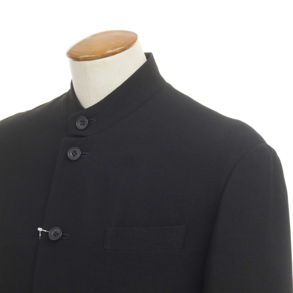 [Used] INTERMEZZO polyester stand-up collar jacket, black [M] [Condition rank B] [Men&