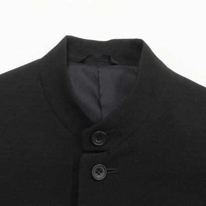 [Used] INTERMEZZO polyester stand-up collar jacket, black [M] [Condition rank B] [Men&