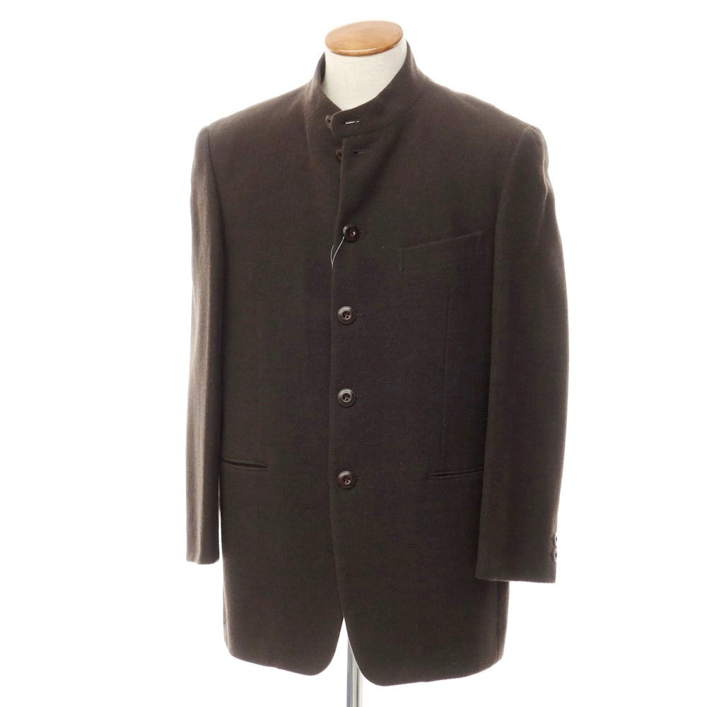 [Used] Allegri wool Mao collar jacket, brown grey [Size MA] [BRW] [A/W] [Condition Rank B] ​​[Men&
