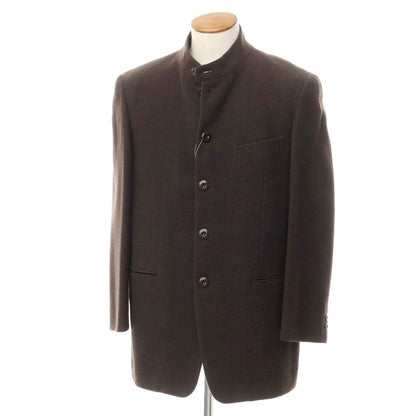 [Used] Allegri wool Mao collar jacket, brown grey [Size MA] [BRW] [A/W] [Condition Rank B] ​​[Men&