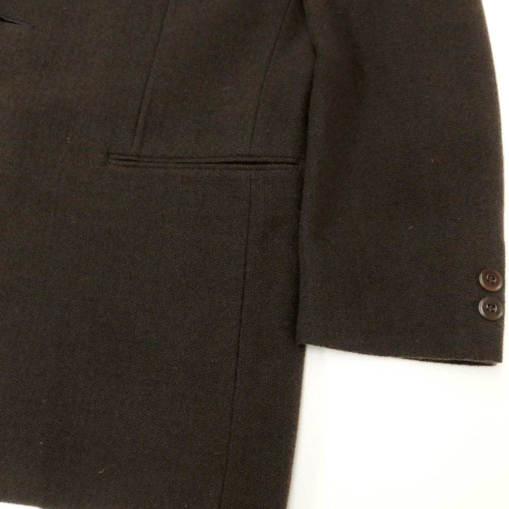[Used] Allegri wool Mao collar jacket, brown grey [Size MA] [BRW] [A/W] [Condition Rank B] ​​[Men&