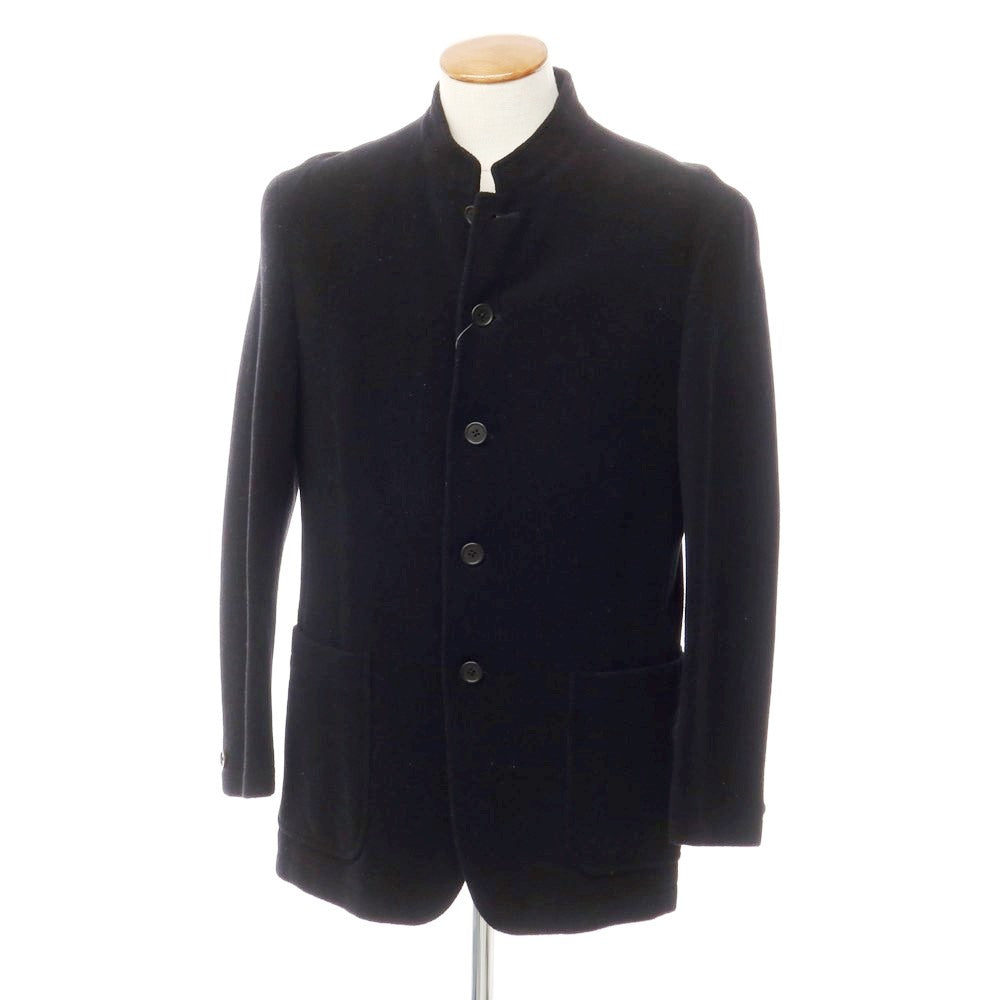 [Used] Allegri wool polyester Mao collar jacket, black [Size 46] [BLK] [A/W] [Condition Rank C] [Men&