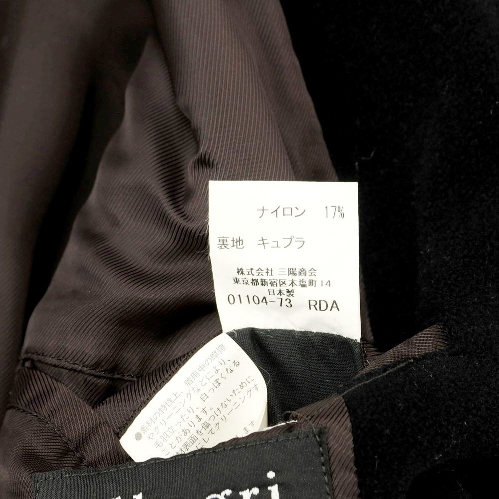 [Used] Allegri wool polyester Mao collar jacket, black [Size 46] [BLK] [A/W] [Condition Rank C] [Men&