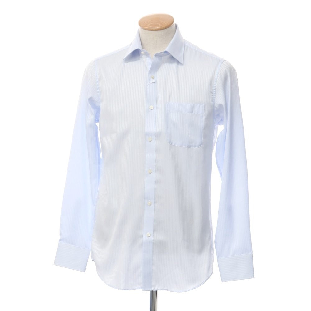 [Used] [Unused] Durban Striped Dress Shirt, Light Blue [Size 38-84] [BLU] [S/S/A/W] [Condition Rank S] [Men&