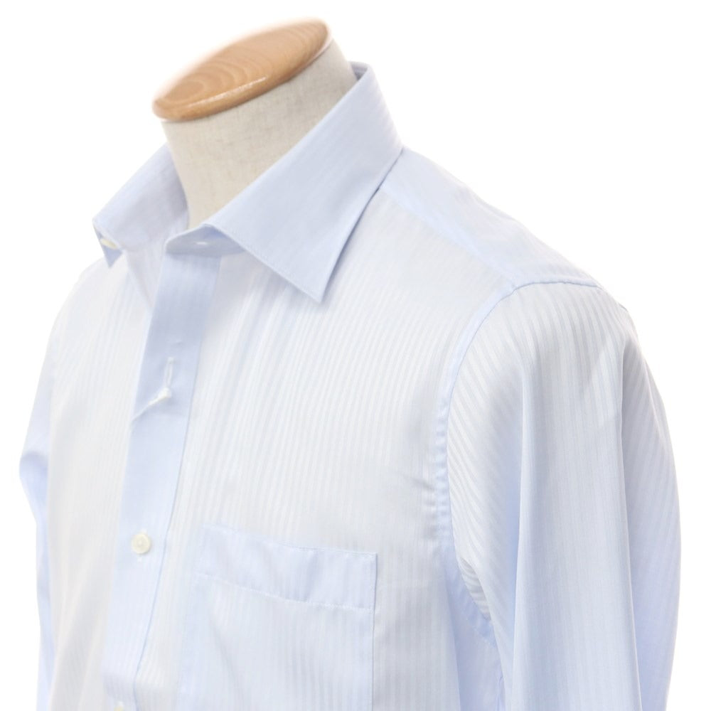 [Used] [Unused] Durban Striped Dress Shirt, Light Blue [Size 38-84] [BLU] [S/S/A/W] [Condition Rank S] [Men&