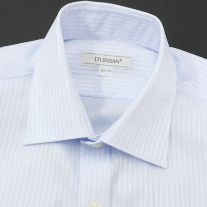 [Used] [Unused] Durban Striped Dress Shirt, Light Blue [Size 38-84] [BLU] [S/S/A/W] [Condition Rank S] [Men&