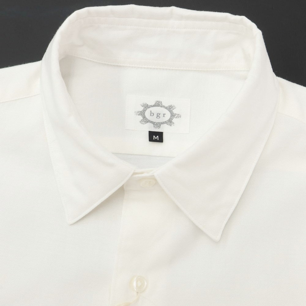 [Used] BGR bgr Cotton Regular Collar Casual Shirt White [Size M] [WHT] [S/S/A/W] [Condition Rank A] [Men&