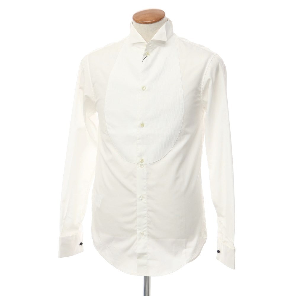 [Used] Emporio Armani EMPORIO ARMANI Cotton Wing Collar Dress Shirt White [Size 39] [WHT] [S/S/A/W] [Condition Rank C] [Men&