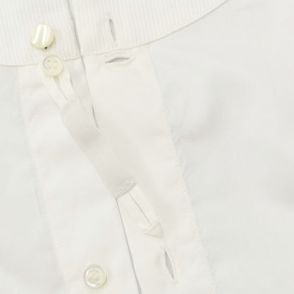 [Used] Emporio Armani EMPORIO ARMANI Cotton Wing Collar Dress Shirt White [Size 39] [WHT] [S/S/A/W] [Condition Rank C] [Men&