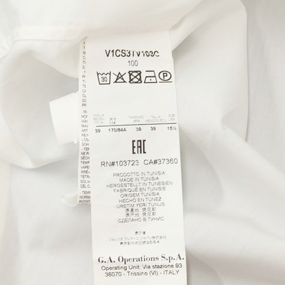 [Used] Emporio Armani EMPORIO ARMANI Cotton Wing Collar Dress Shirt White [Size 39] [WHT] [S/S/A/W] [Condition Rank C] [Men&