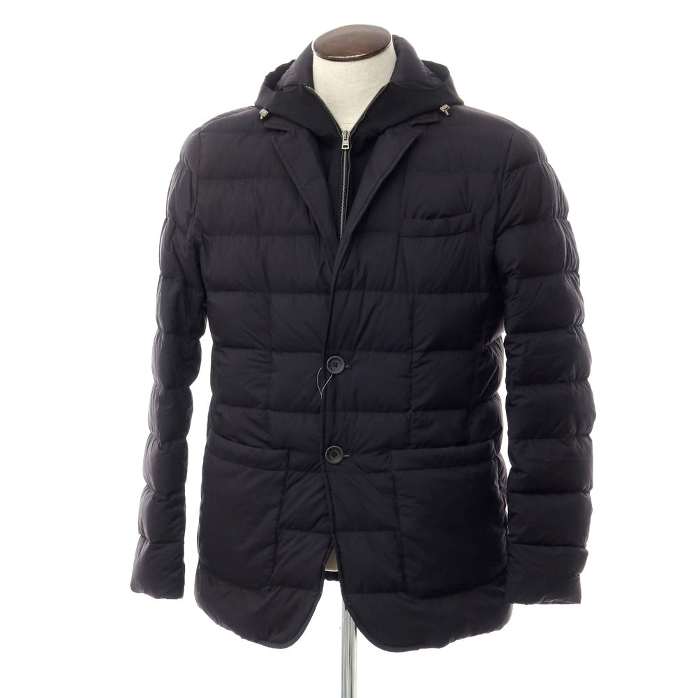 [Used] Herno Nylon Down Jacket Blouson Black [Size 50] [BLK] [A/W] [Condition Rank C] [Men&