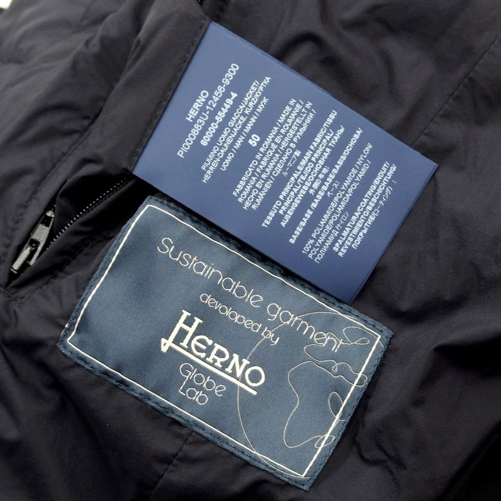 [Used] Herno Nylon Down Jacket Blouson Black [Size 50] [BLK] [A/W] [Condition Rank C] [Men&