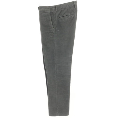 [Used] INCOTEX Cotton Corduroy Slacks Pants Grayish Green [Size 34] [GRN] [A/W] [Condition Rank C] [Men&