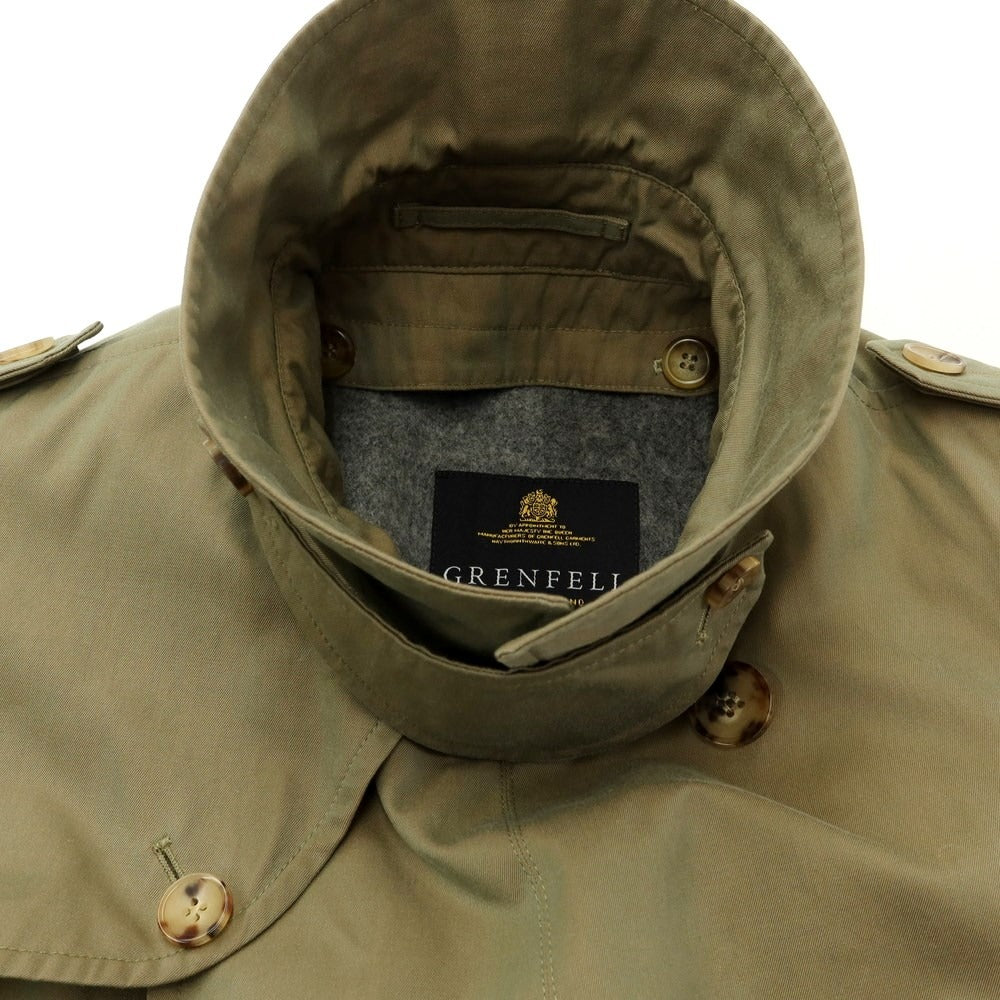 [Used] Grenfell Cotton Lined Trench Coat Olive [Size 40] [GRN] [S/S/A/W] [Condition Rank B] ​​[Men&