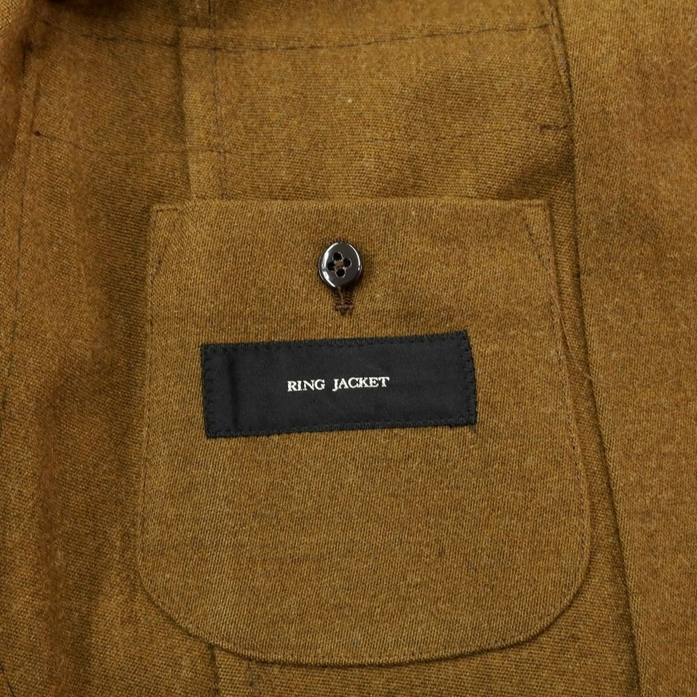 [Used] Ring Jacket, Wool Casual Jacket, Brown, Size 50, BRW, A/W, Condition Rank B, Men&
