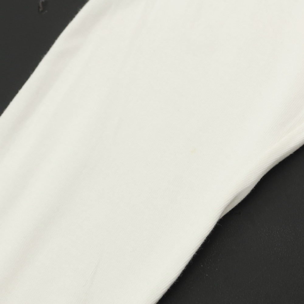 [Used] MAISON CORNICHON Cotton Crew Neck Long Sleeve T-Shirt White [Size 4] [WHT] [S/S/A/W] [Condition Rank B] ​​[Men&