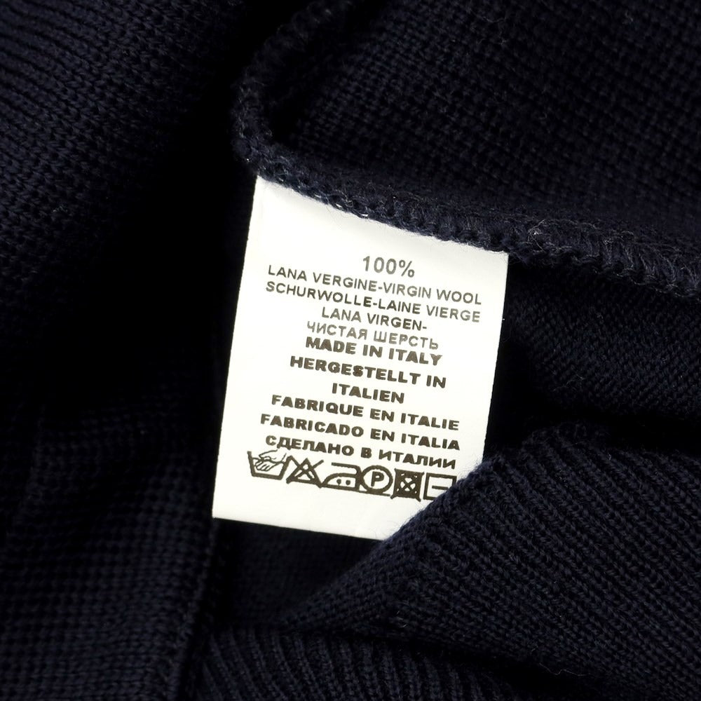 [Used] GRAN SASSO wool knit vest, navy [size 48] [NVY] [A/W] [Condition rank B] ​​[Men&