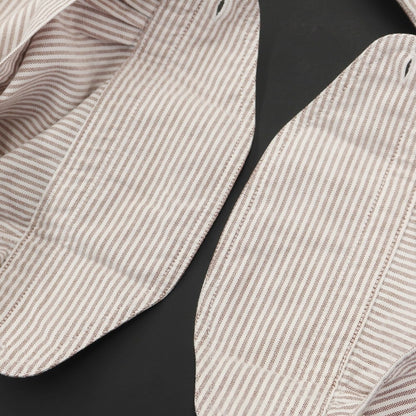 [Used] BOLZONELLA Oxford Stripe BD Shirt White x Brown [Size 41] [BRW] [S/S/A/W] [Condition Rank B] ​​[Men&