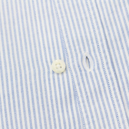 [Used] BOLZONELLA Oxford Stripe BD Shirt White x Blue [Size 41] [BLU] [S/S/A/W] [Condition Rank C] [Men&