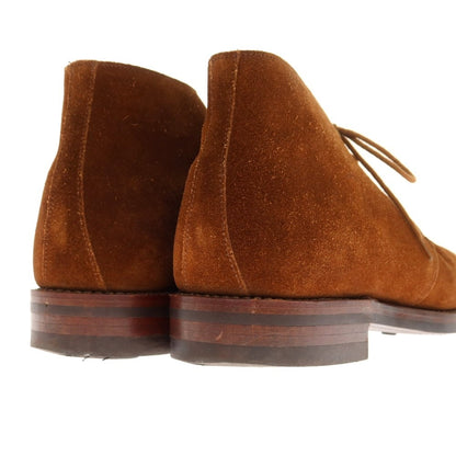 [Used] Crockett &amp;amp; Jones CHERTSEY 3 Suede Chukka Boots Brown [Size 7E] [BRW] [S/S/A/W] [Condition Rank C] [Men&