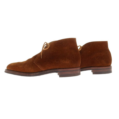 [Used] Crockett &amp;amp; Jones CHERTSEY 3 Suede Chukka Boots Brown [Size 7E] [BRW] [S/S/A/W] [Condition Rank C] [Men&