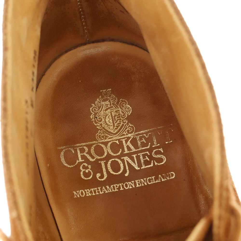 [Used] Crockett &amp;amp; Jones CHERTSEY 3 Suede Chukka Boots Brown [Size 7E] [BRW] [S/S/A/W] [Condition Rank C] [Men&