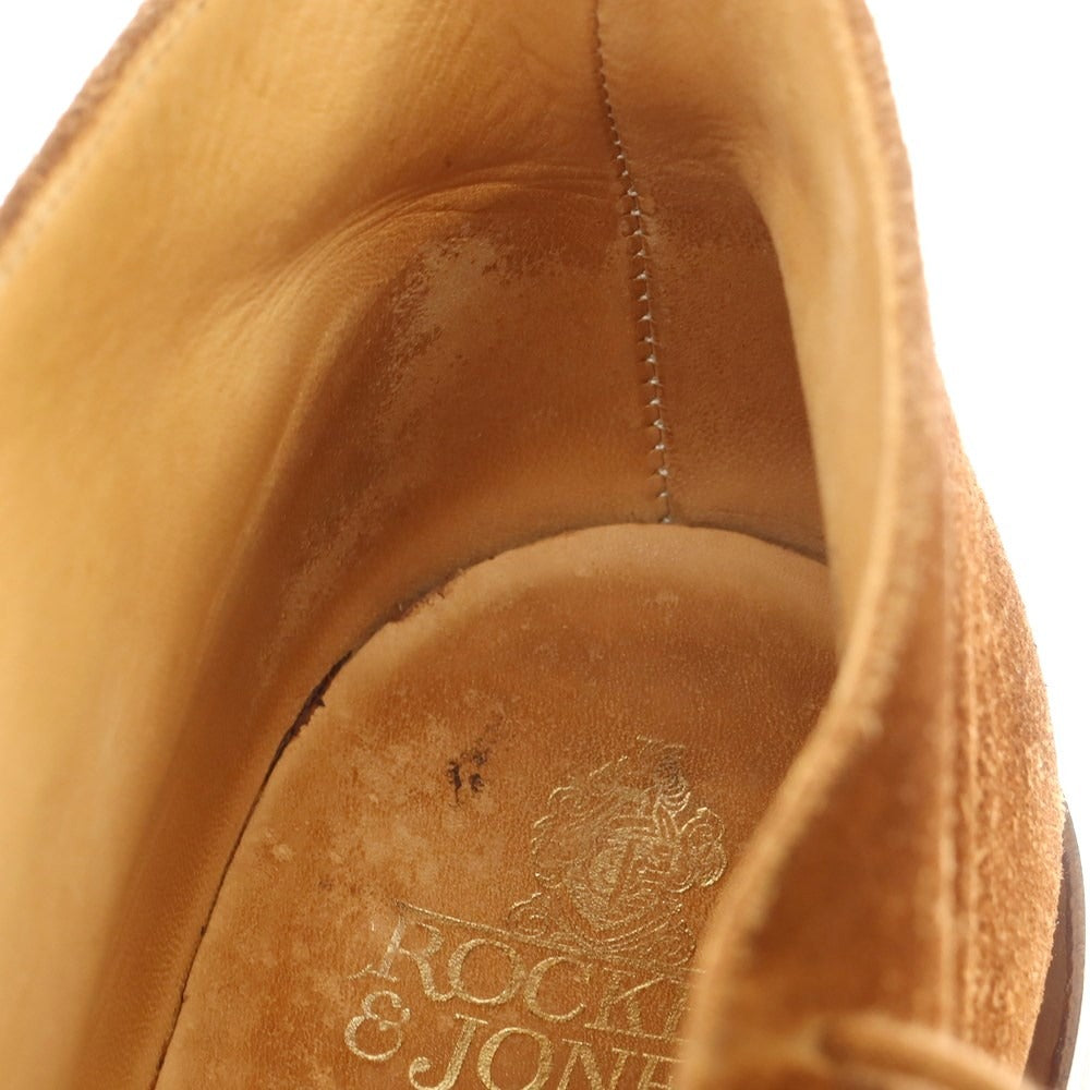 [Used] Crockett &amp;amp; Jones CHERTSEY 3 Suede Chukka Boots Brown [Size 7E] [BRW] [S/S/A/W] [Condition Rank C] [Men&