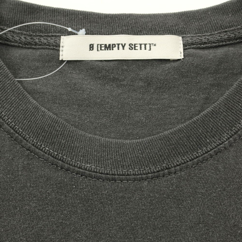 [Used] EMPTY SETT Cotton Short Sleeve Crew Neck T-Shirt Gray [Size FREE] [GRY] [S/S] [Condition Rank B] [Men&