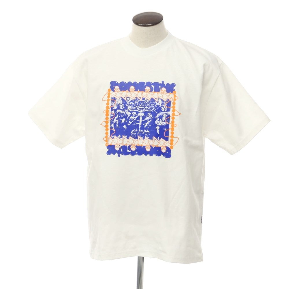 【中古】ドメスティック DOMESTIK コットン 半袖 クルーネック Ｔシャツ ホワイト【サイズXL】【WHT】【S/S】【状態ランクB】【メンズ】【768975】
[DPD]