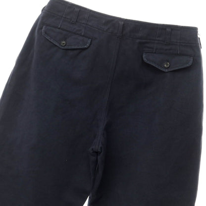 [Used] COMME des GARCONS SHIRT 2022 Spring/Summer Cotton Wide Slacks Pants Navy [Size L] [NVY] [A/W] [Condition Rank C] [Men&