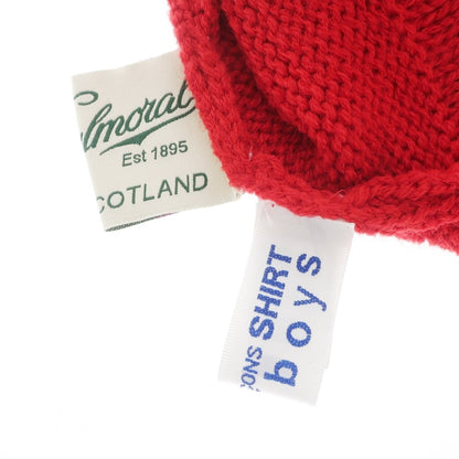 [Used] COMME des GARCONS SHIRT Mid-gauge long knit cap Red [RED] [S/S/A/W] [Condition B] [Men&
