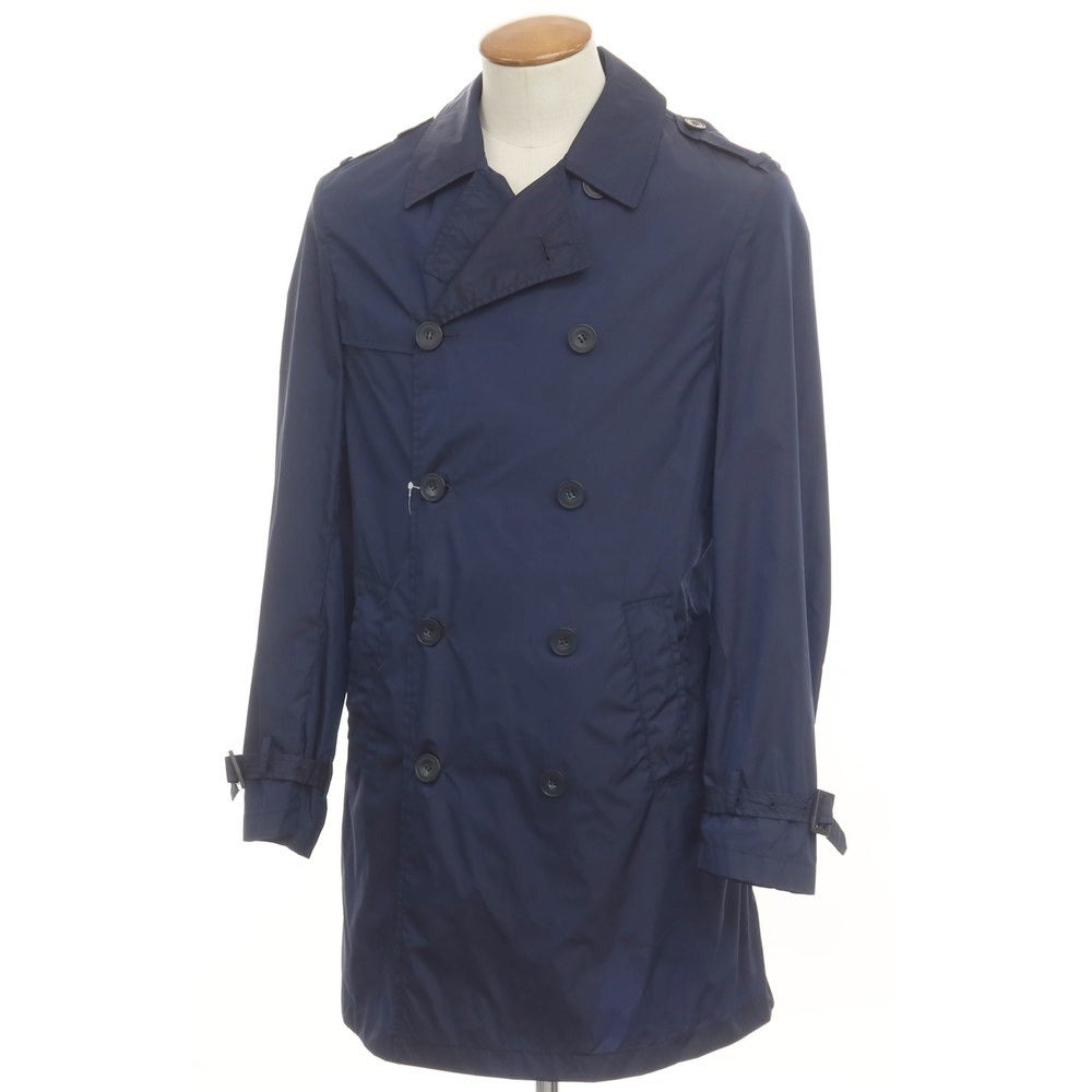 [Used] Hevo Nylon Trench Coat Navy [48] [Condition Rank B] [Men&