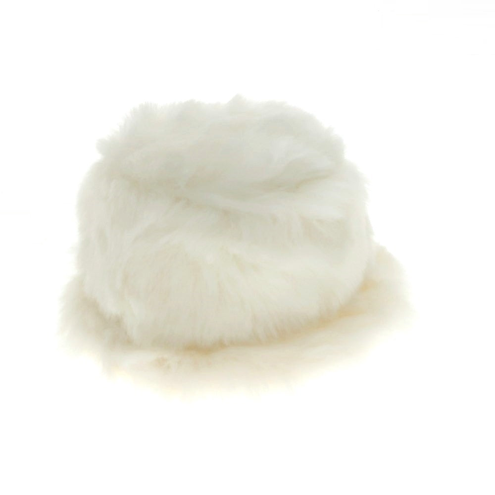 【中古】【未使用】コムデギャルソンシャツ COMME des GARCONS SHIRT 2023年春夏 フェイクファー ハット アイボリー【サイズM】【WHT】【A/W】【状態ランクS】【メンズ】【768996】