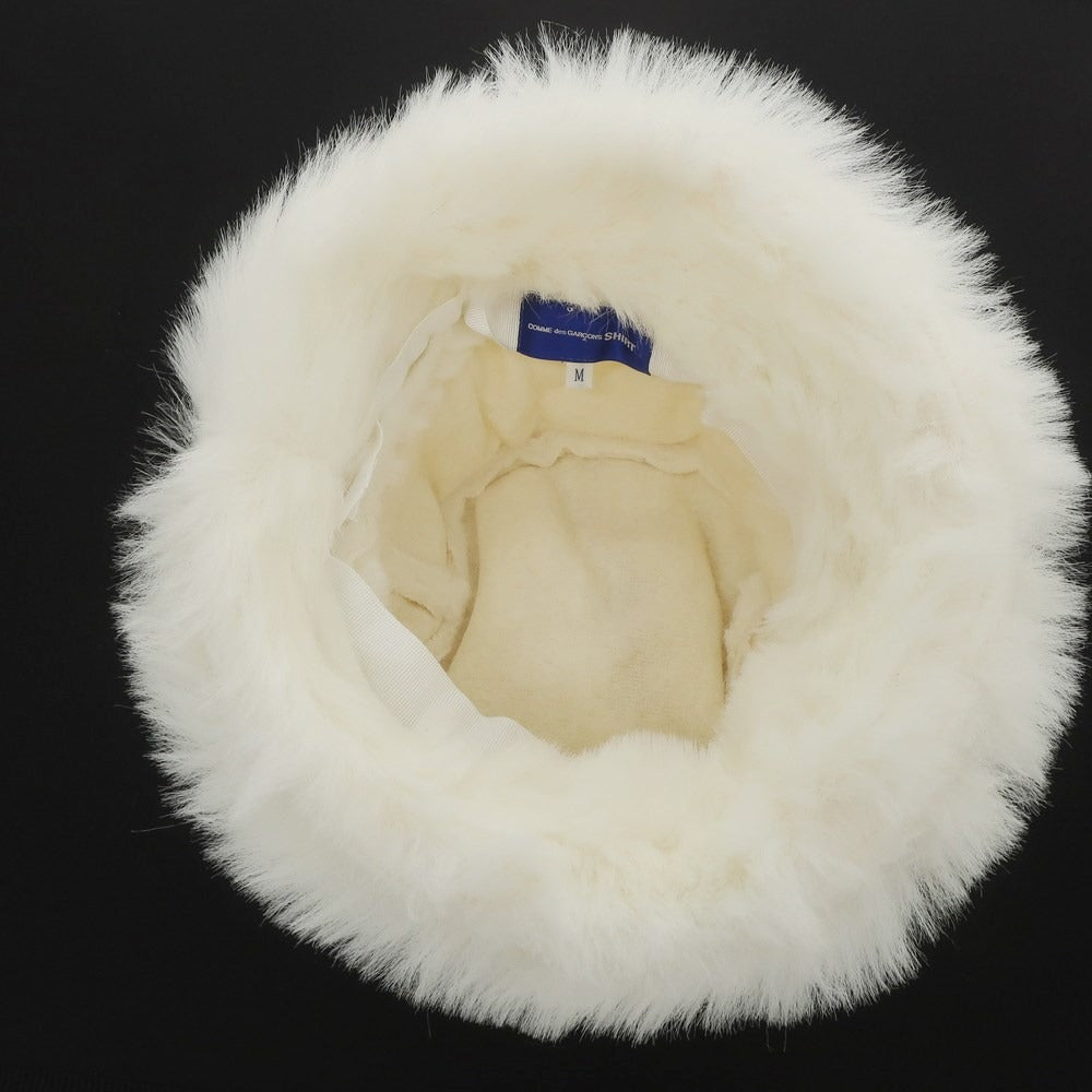 [Used] [Unused] COMME des GARCONS SHIRT 2023 Spring/Summer Faux Fur Hat Ivory [Size M] [WHT] [A/W] [Condition Rank S] [Men&