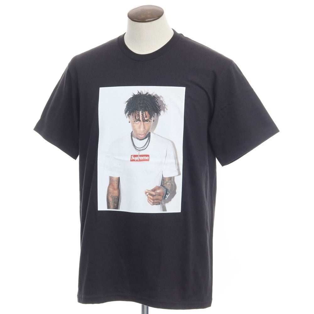 【中古】シュプリーム Supreme 2023年秋冬 NBA Youngboy Tee プリント クルーネック 半袖Tシャツ ブラック【サイズL】【BLK】【S/S】【状態ランクB】【メンズ】【768986】
