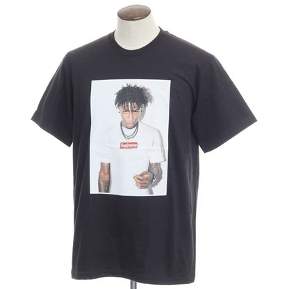 [Used] Supreme 2023 Fall/Winter NBA Youngboy Tee Printed Crew Neck Short Sleeve T-Shirt Black [Size L] [BLK] [S/S] [Condition Rank B] ​​[Men&