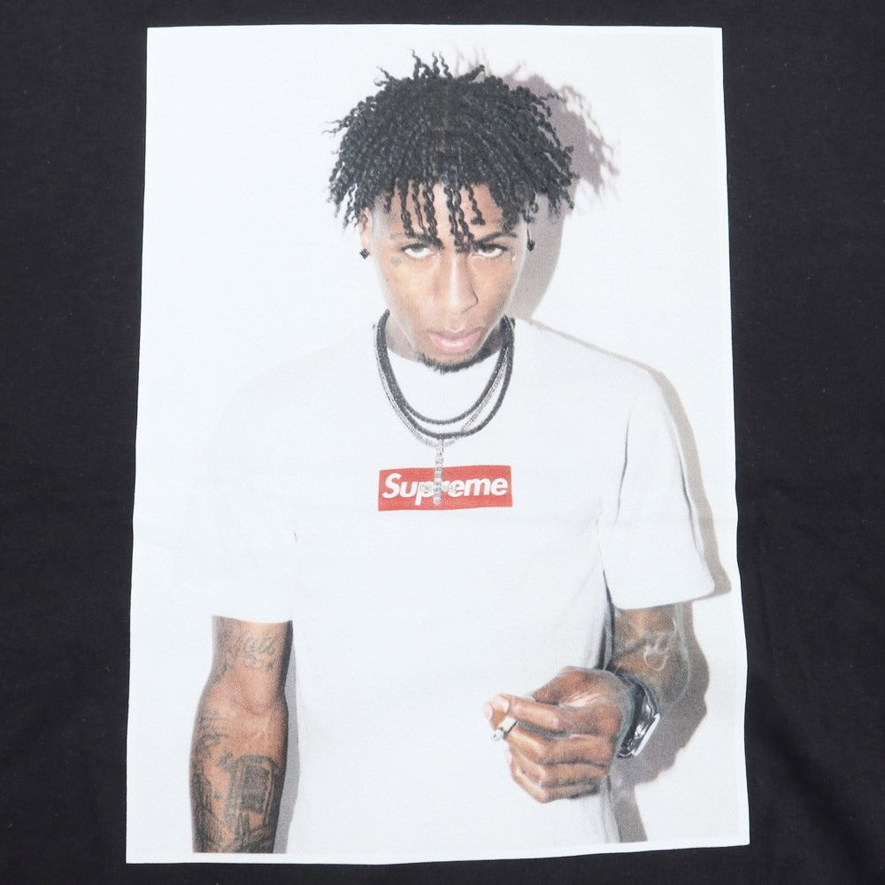 [Used] Supreme 2023 Fall/Winter NBA Youngboy Tee Printed Crew Neck Short Sleeve T-Shirt Black [Size L] [BLK] [S/S] [Condition Rank B] ​​[Men&