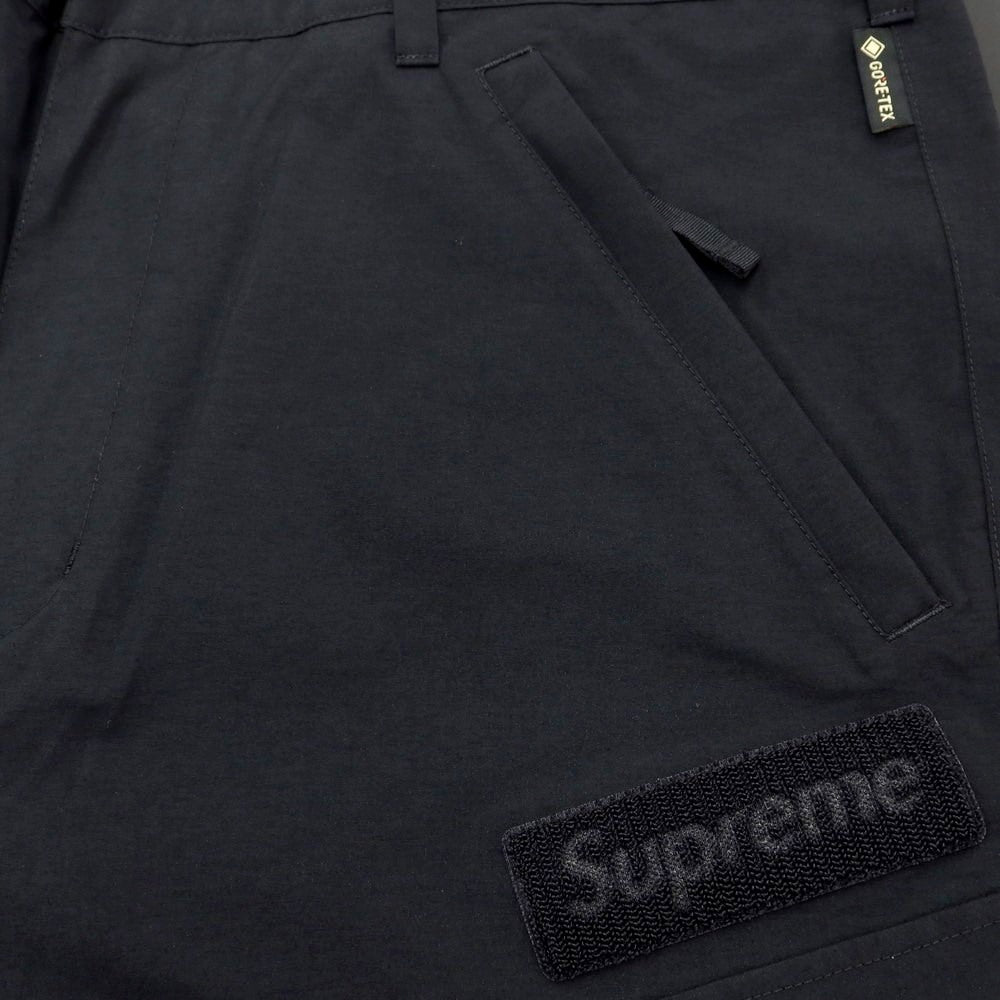 [Used] Supreme 2023 Fall/Winter GORE-TEX Cargo Pant Gore-Tex Nylon Cargo Pants Black [Size 34] [BLK] [A/W] [Condition Rank A] [Men&