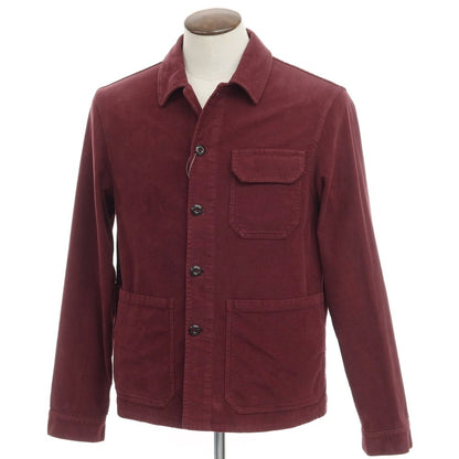 [Used] Montedoro Cotton Coverall Wine Red [Size L] [RED] [A/W] [Condition Rank B] ​​[Men&