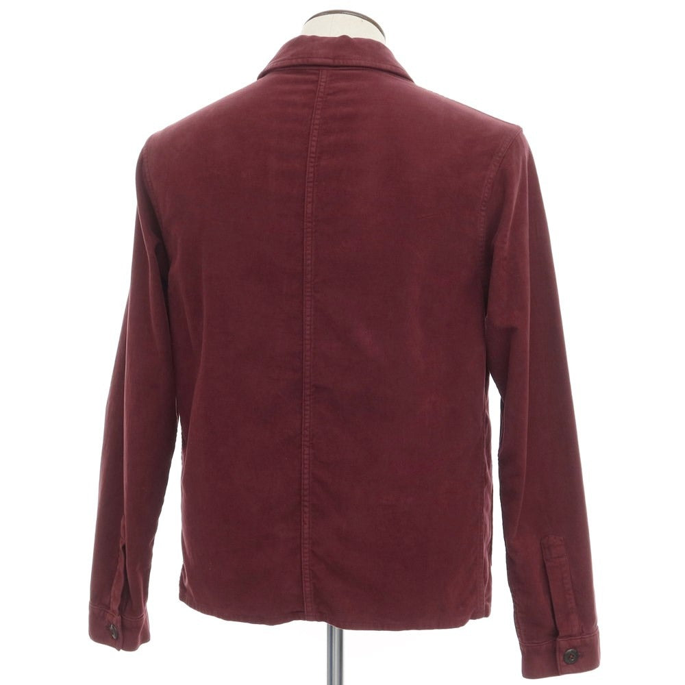 [Used] Montedoro Cotton Coverall Wine Red [Size L] [RED] [A/W] [Condition Rank B] ​​[Men&