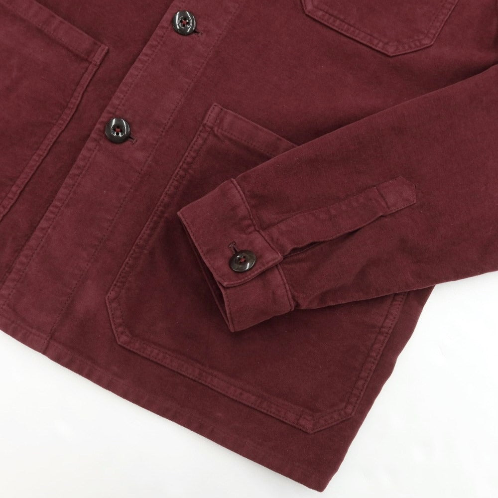 [Used] Montedoro Cotton Coverall Wine Red [Size L] [RED] [A/W] [Condition Rank B] ​​[Men&