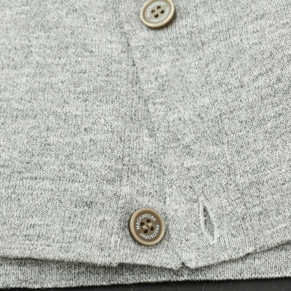 [Used] Mackintosh Philosophy MACKINTOSH PHILOSOPHY Polyester Cardigan Gray [40] [Condition Rank B] [Men&