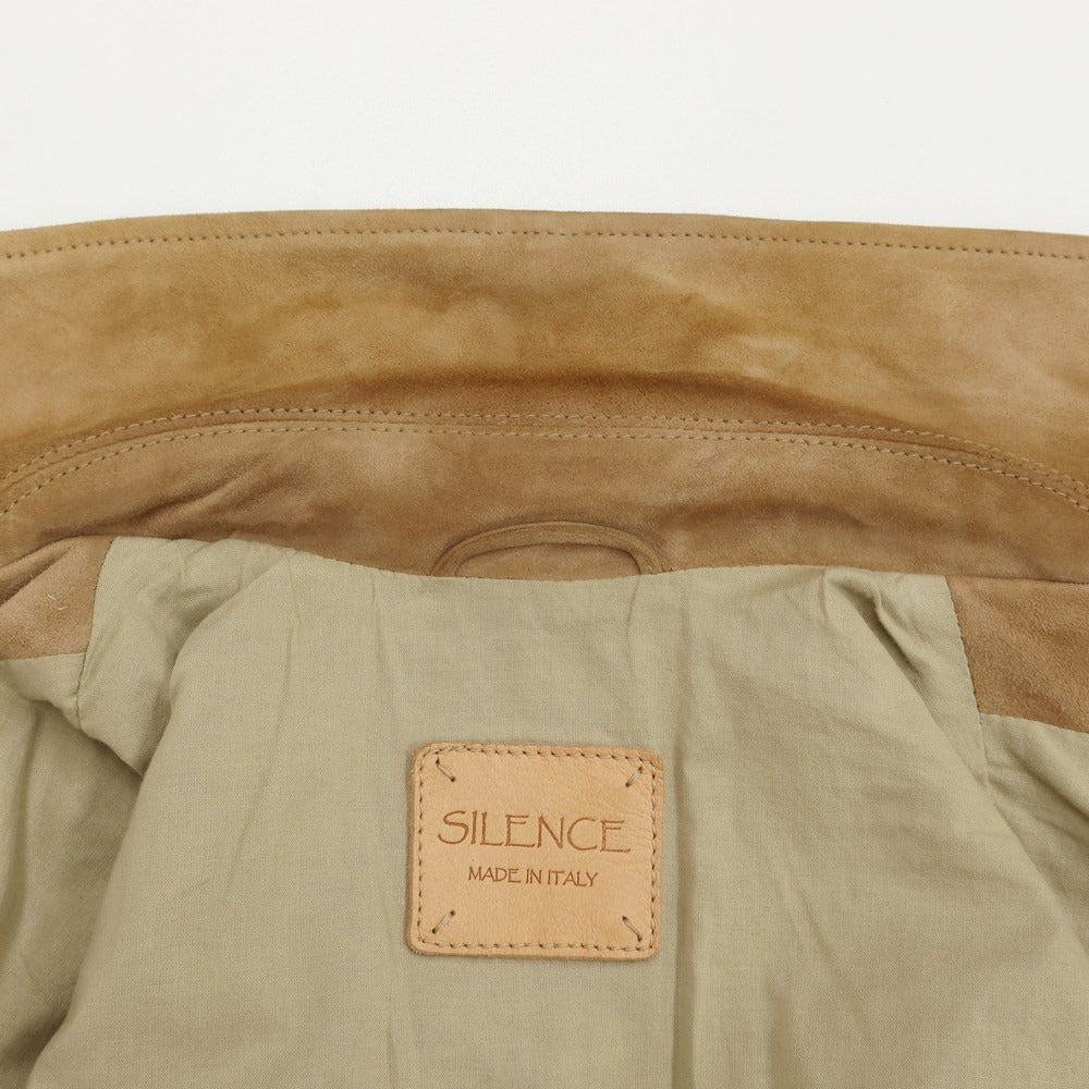 [Used] SILENCE Goat suede leather double rider jacket beige [Size 46] [BEI] [A/W] [Condition rank C] [Men&