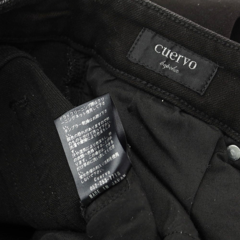 [Used] Cuervo Valrhona cuervo bopoha stretch denim pants jeans black [size 32] [BLK] [S/S/A/W] [condition rank B] ​​[men&