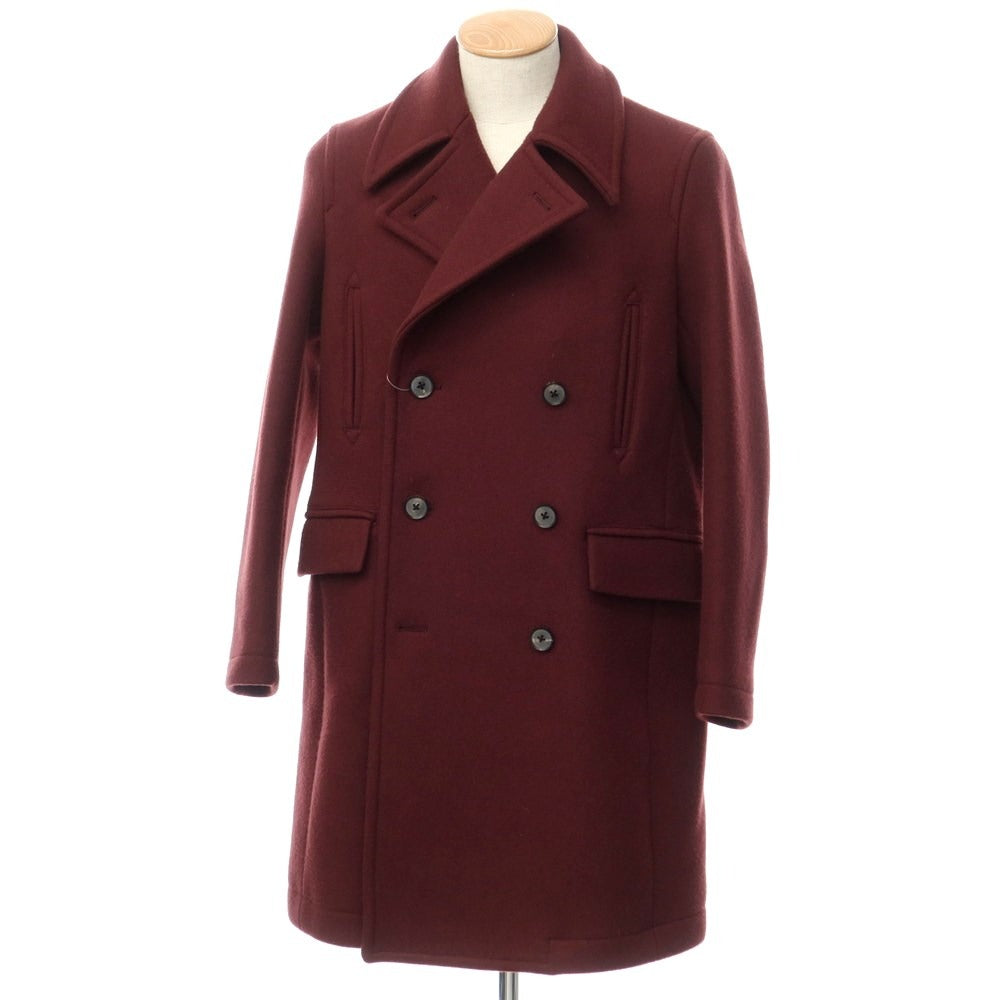 [Used] UNITED TOKYO Wool Peacoat Bordeaux [Size 1] [RED] [A/W] [Condition Rank B] ​​[Men&