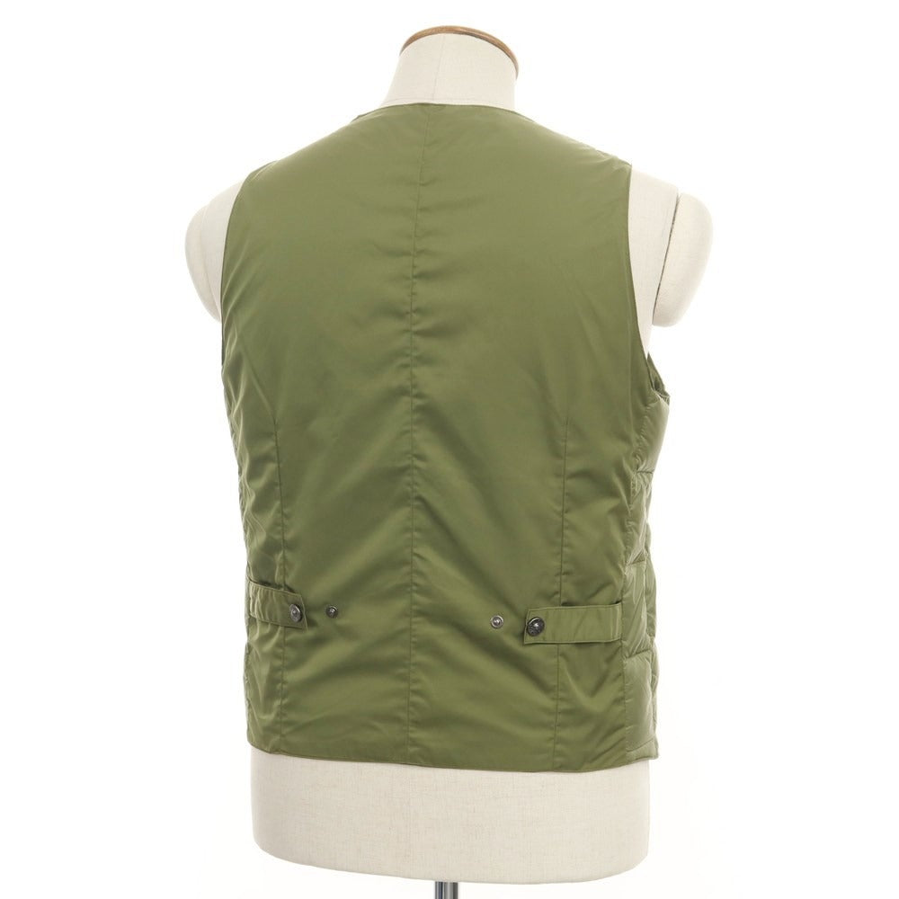 [Used] TAION Nylon Down Vest Olive [Size M] [GRN] [A/W] [Condition Rank B] ​​[Men&