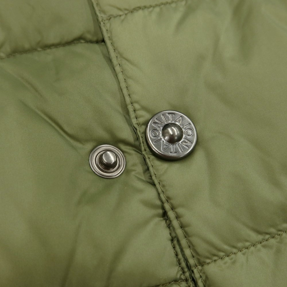 [Used] TAION Nylon Down Vest Olive [Size M] [GRN] [A/W] [Condition Rank B] ​​[Men&