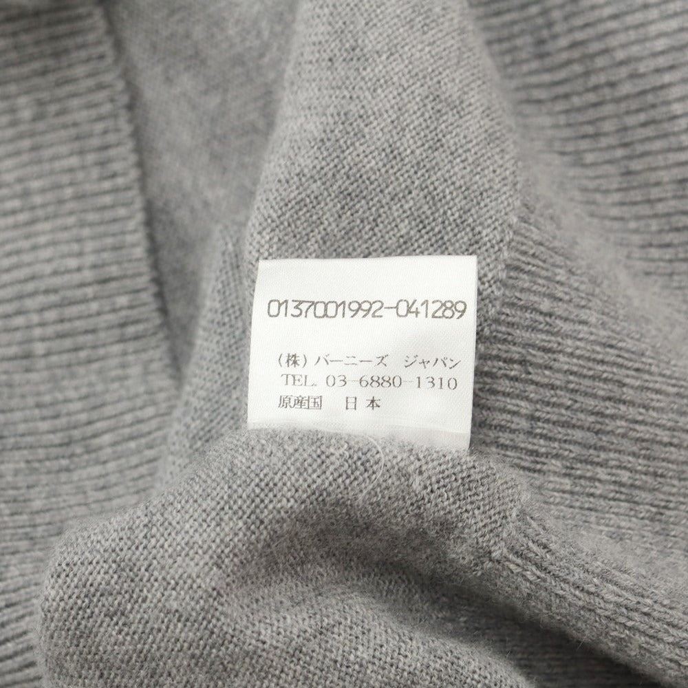 [Used] Barneys New York Wool Crew Neck Pullover Knit Grey [Size L] [GRY] [A/W] [Condition Rank C] [Men&